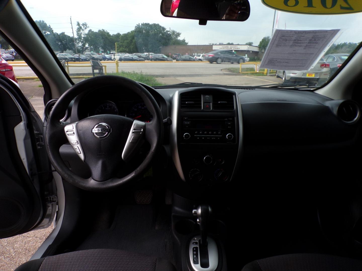 2018 Nissan Versa (3N1CN7AP9JK) , located at 16710 Clay Rd., Houston, TX, 77084, (281) 859-7900, 29.834864, -95.656166 - Photo#7